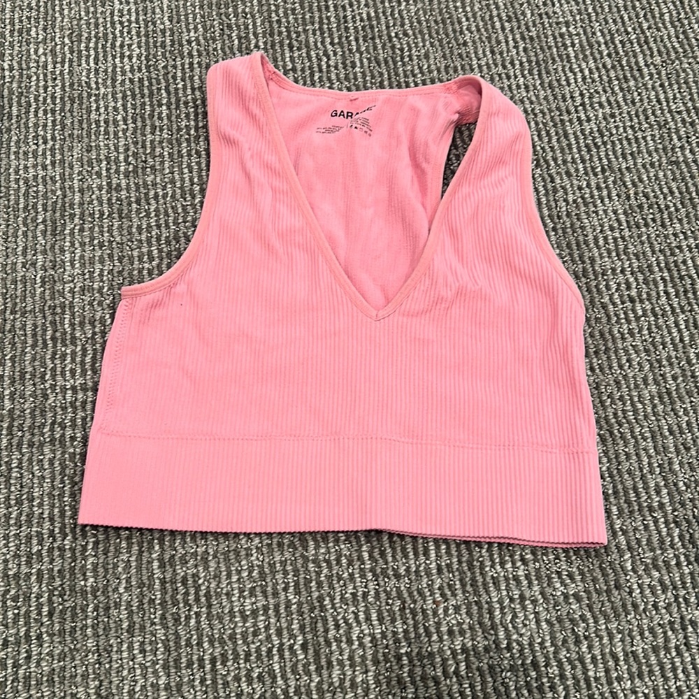 Pink Garage tank top size small